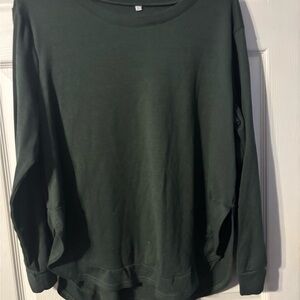 Amazon Women's Dark Green Sweatshirt